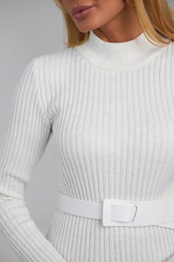 Turtleneck Sweater Casual Fitted Long Sleeve High Quality