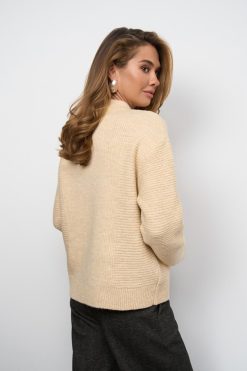 Soft Relaxed Fit Wool Sweater Merino Mohair Knit