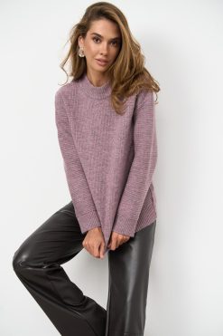 Soft Relaxed Fit Wool Sweater Merino Mohair Knit