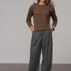 Wool Mohair Sweater Relaxed Fit Knit Jumper Soft