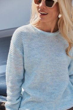 Alpaca Sweater Loose Fit Meino Wool Top Mohair