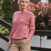 Alpaca Sweater Loose Fit Meino Wool Top Mohair