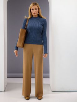 Turtleneck Sweater Casual Fitted Long Sleeve High Quality