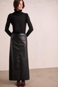 Turtleneck Dickie Angora Wool Warm Soft Collar High